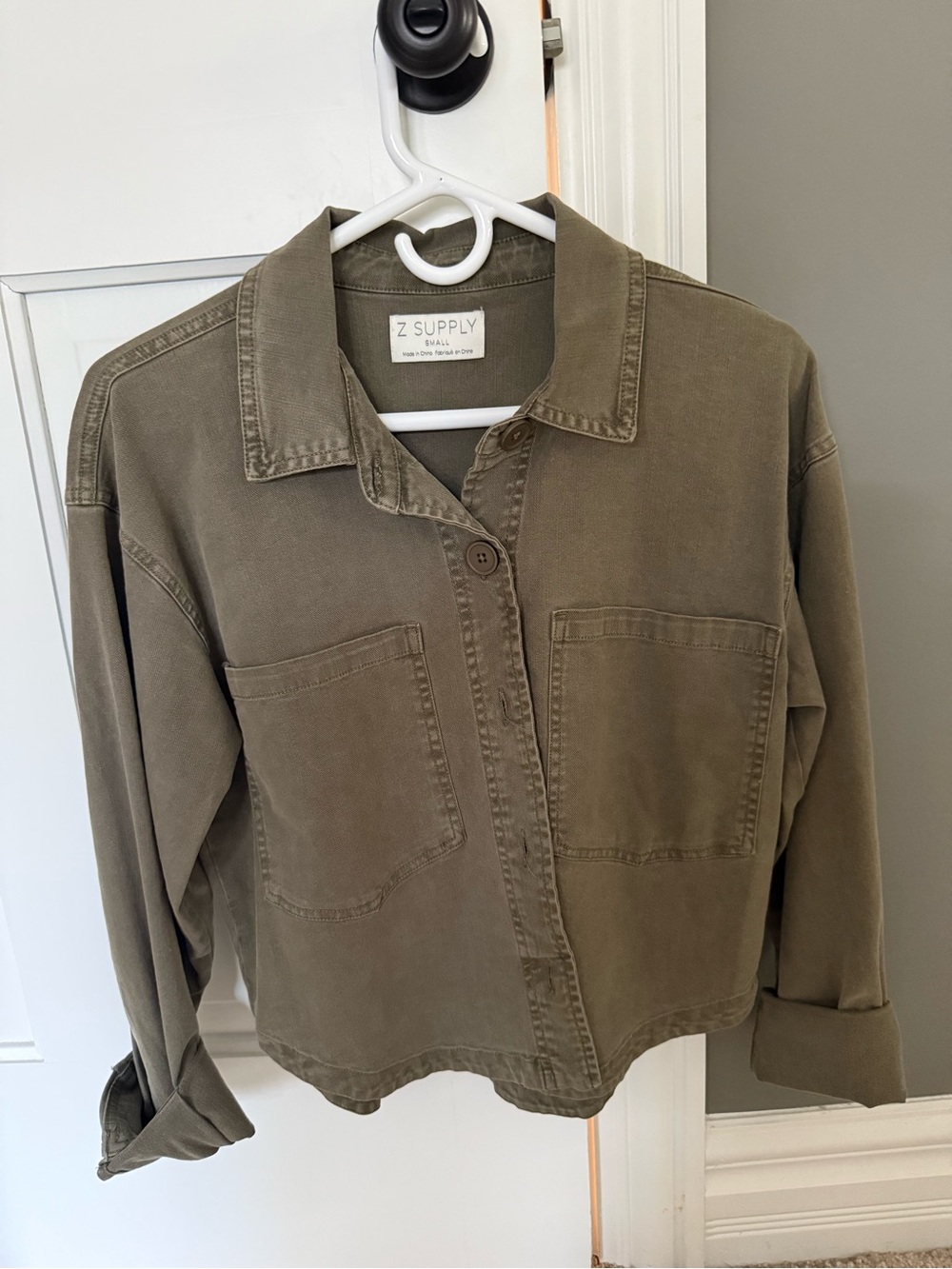 Z Supply Cropped Shacket